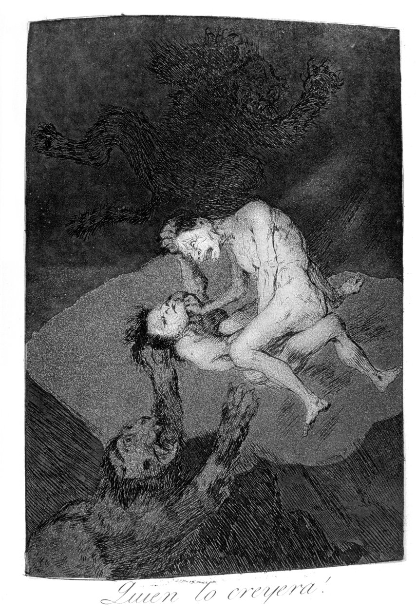 Kdo by si to pomyslel!, 1799 od Francisco de Goya