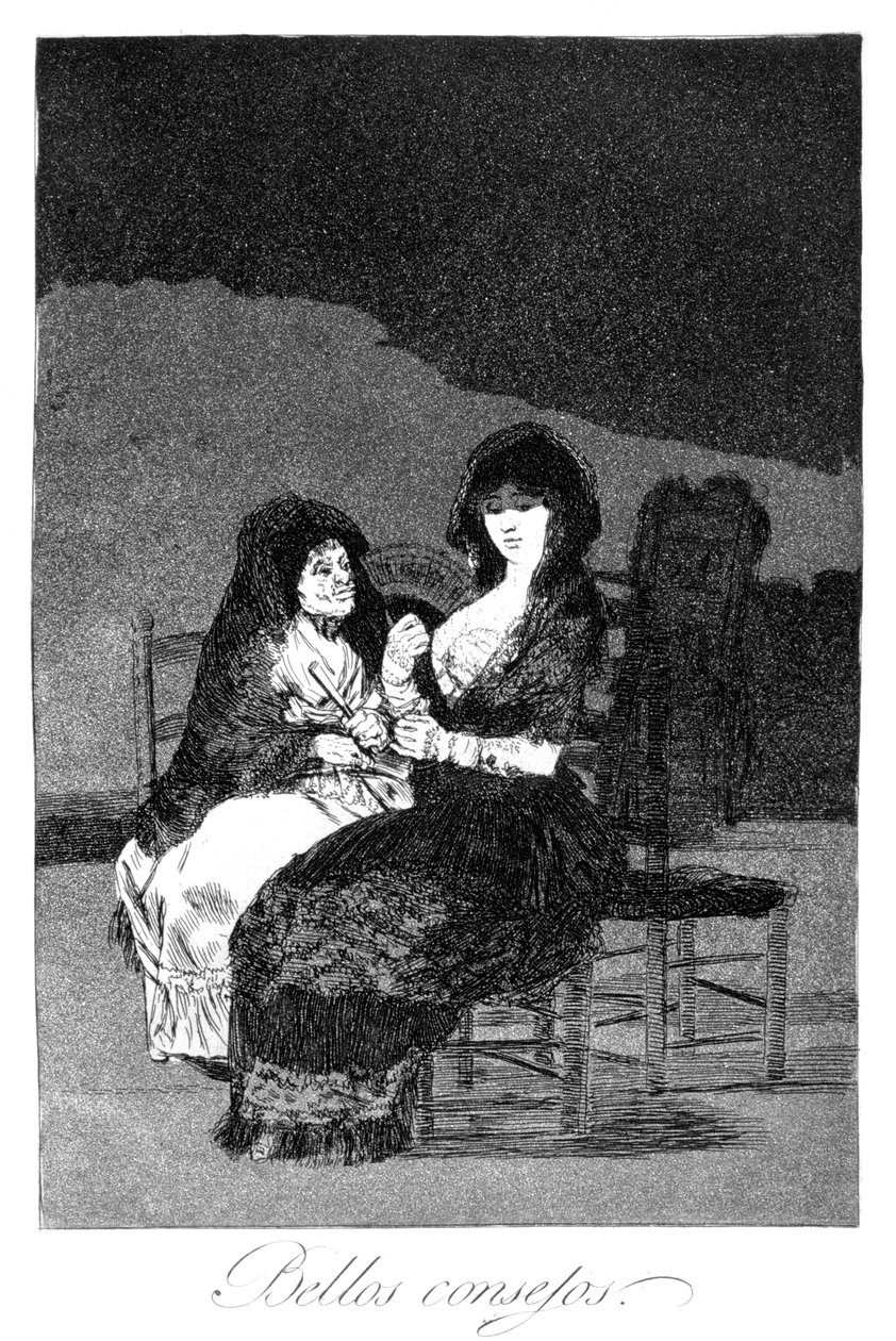 Skvělá rada, 1799 od Francisco de Goya