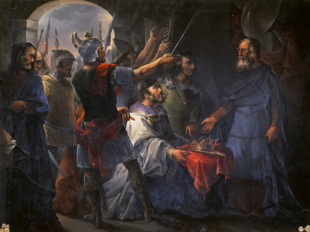 Volba Wamba králem, 1843 od Francisco de Paula van Halen