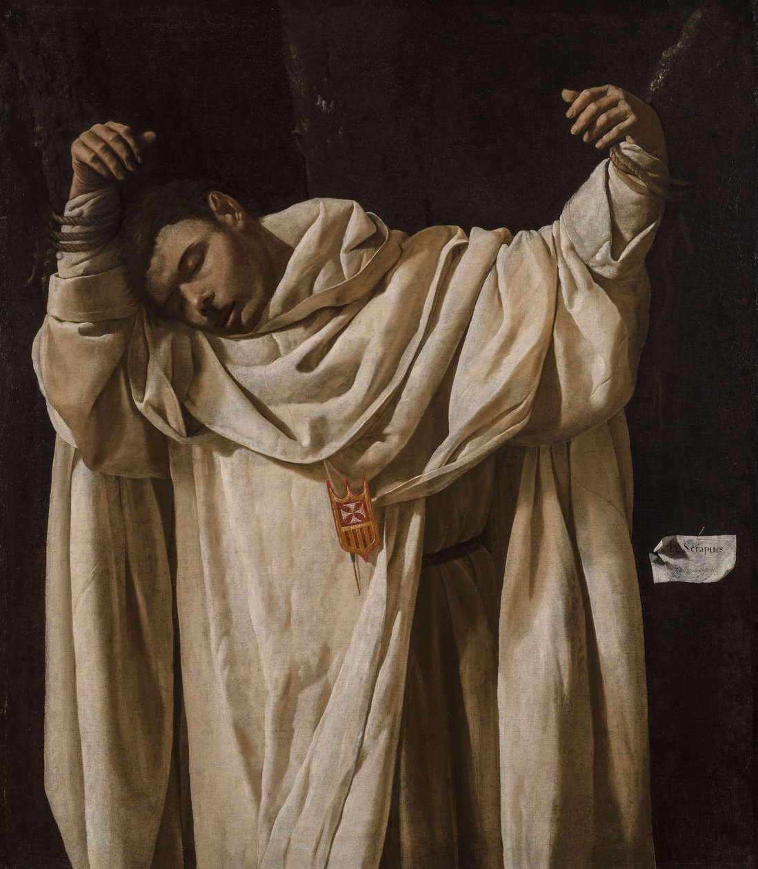 Požehnaný Serapius od Francisco de Zurbaran