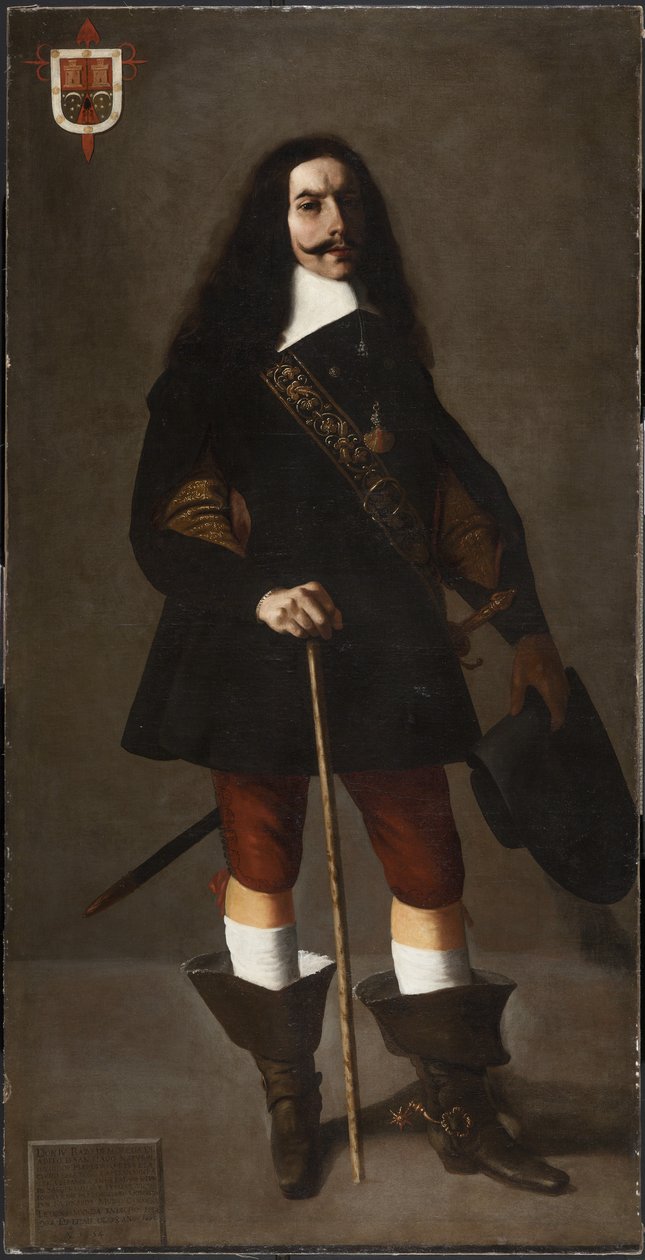 Don Juan Bazo de Moreda, kolem roku 1655 od Francisco de Zurbaran