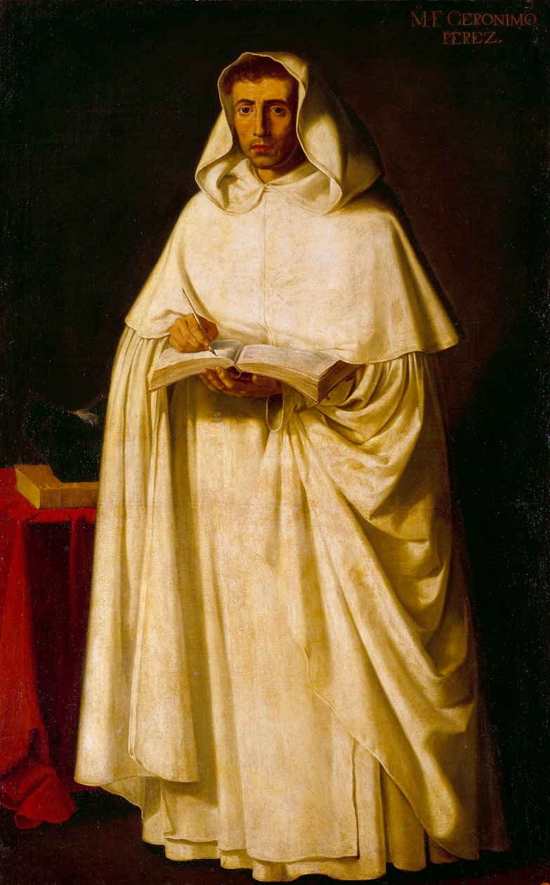 Portrét otce Jeronima Pereze Malba od Francisca de Zurbaran (1598-1664) od Francisco de Zurbaran