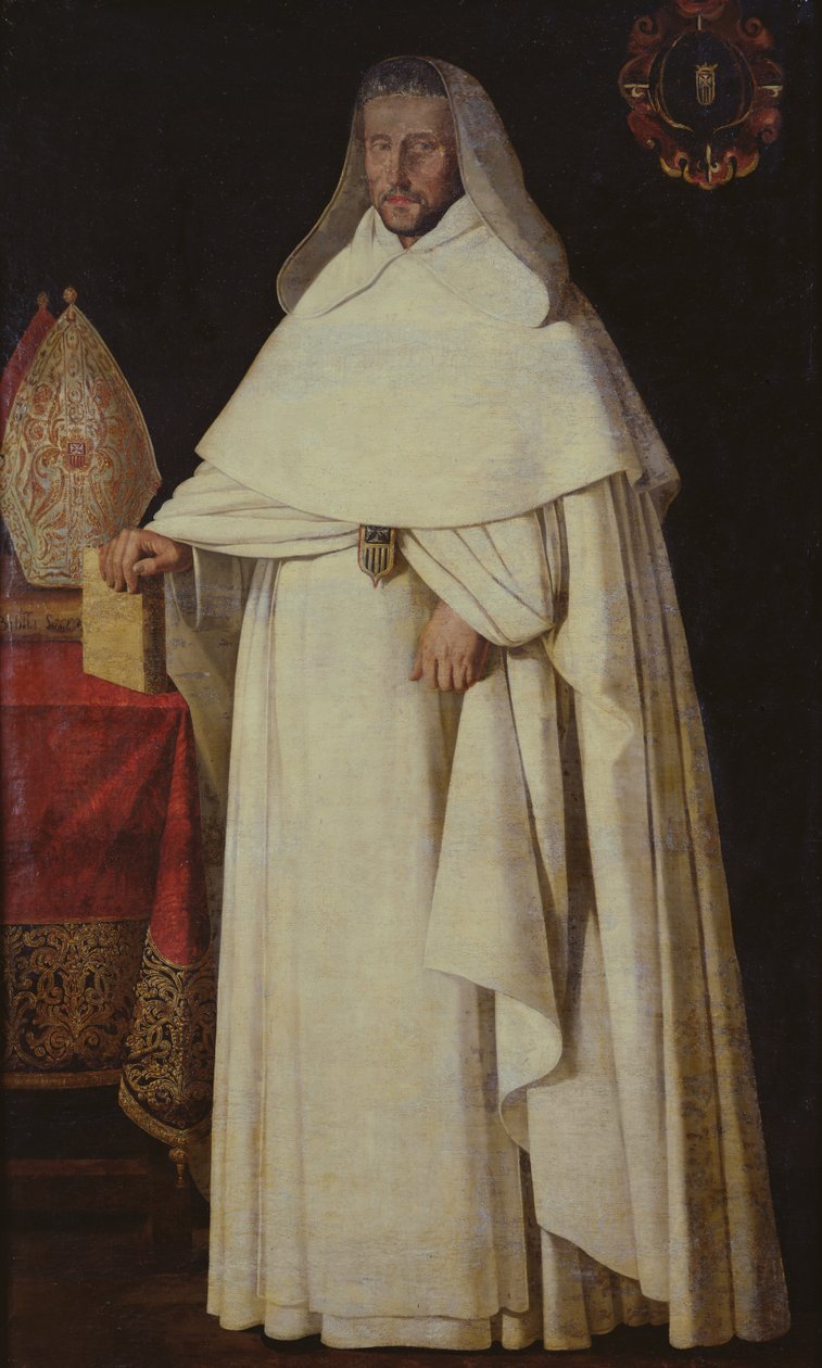 Portrét Felipe de Guimarana, 1630-33 od Francisco de Zurbaran