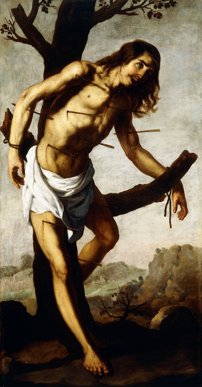 Svatý Šebestián, kolem 1640-50 od Francisco de Zurbaran