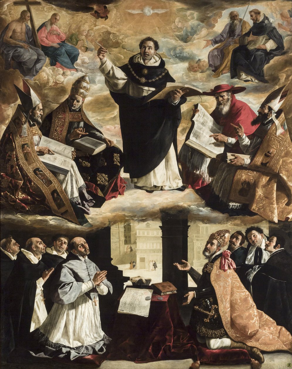 Apoteóza svatého Tomáše Akvinského, asi 1631. od Francisco de Zurbaran