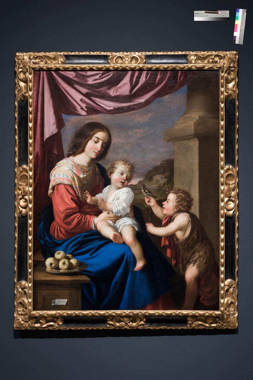 Panna a dítě se svatým Janem od Francisco de Zurbaran