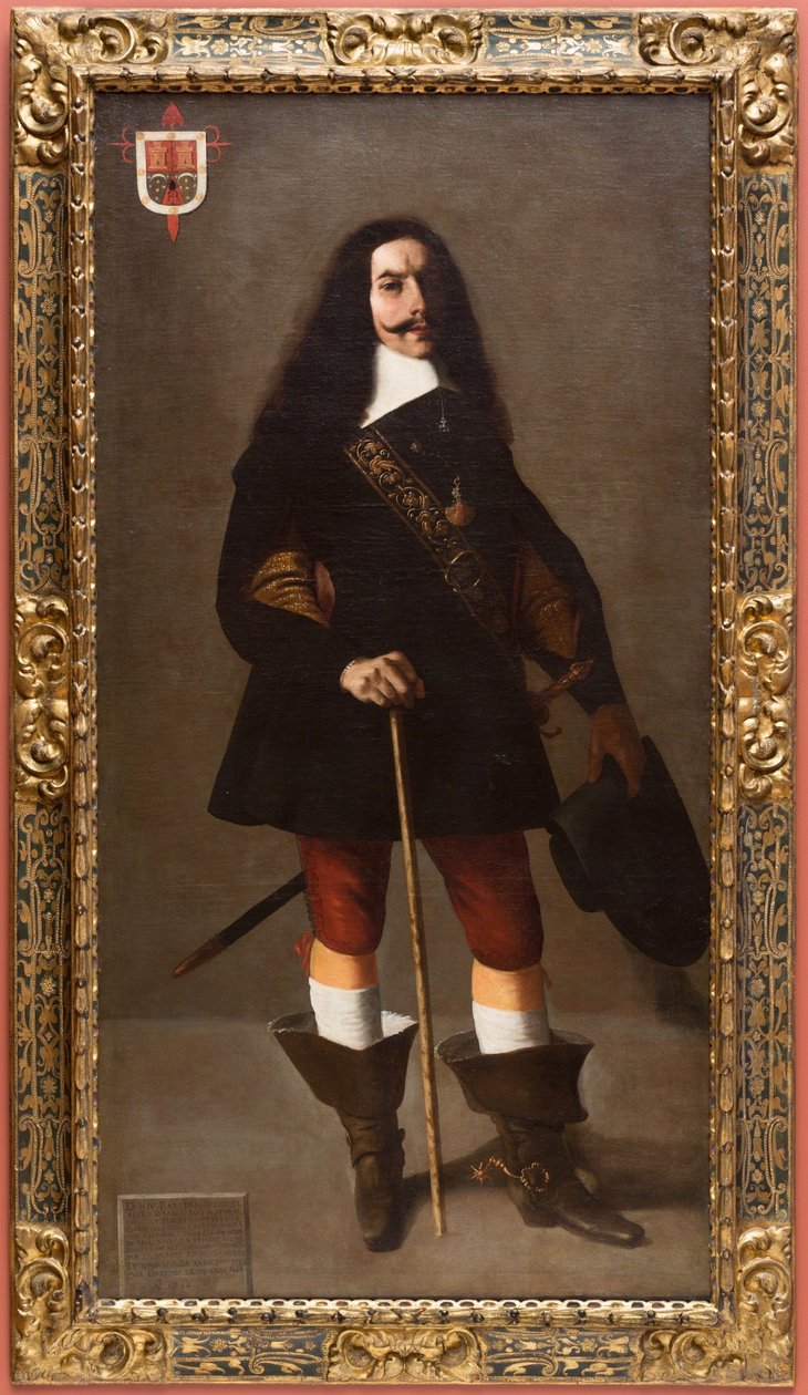 Don Juan Bazo de Moreda od Francisco de Zurbaran
