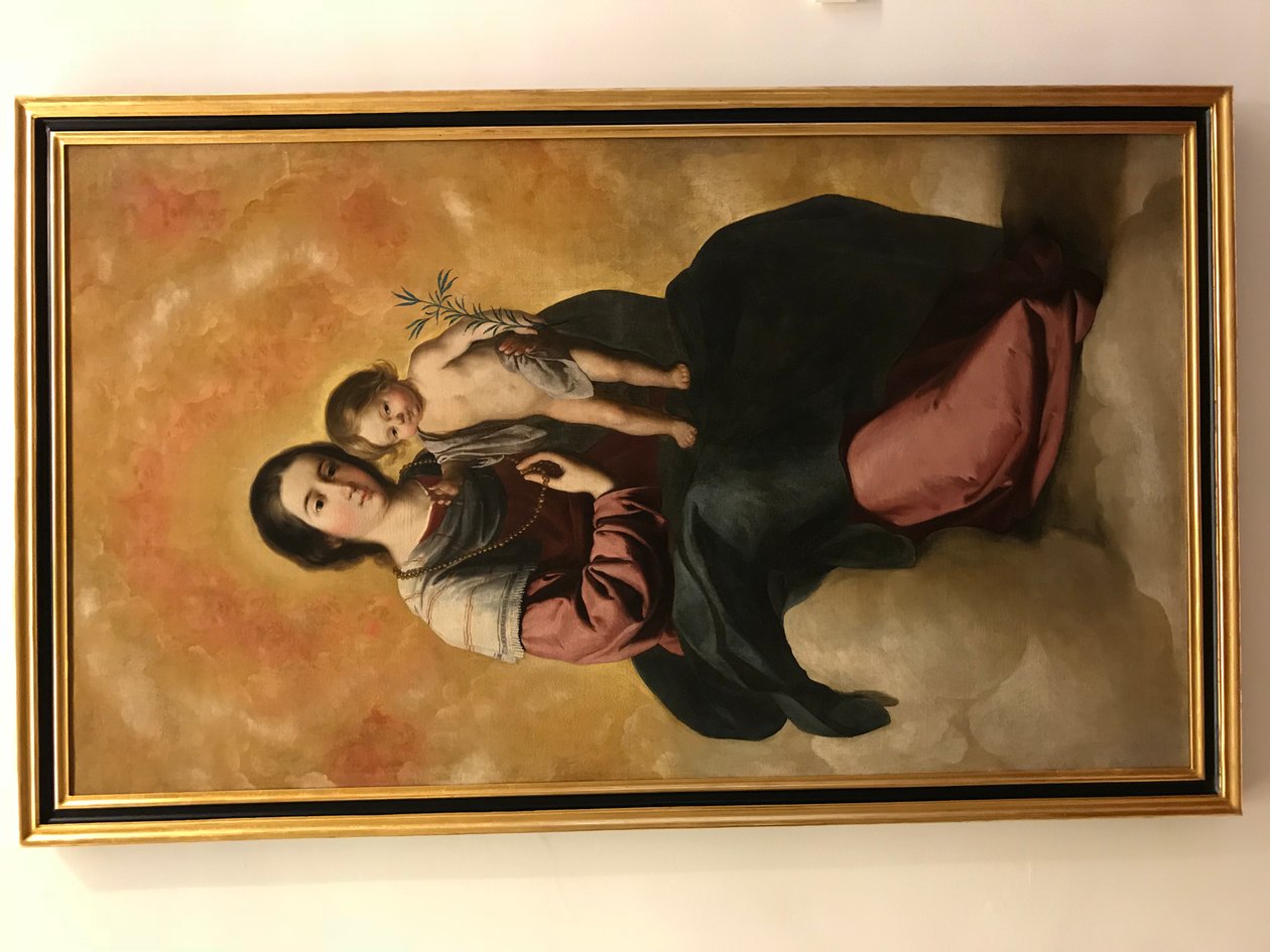 Francisco de Zurbarán - Růžencová panna od Francisco de Zurbaran