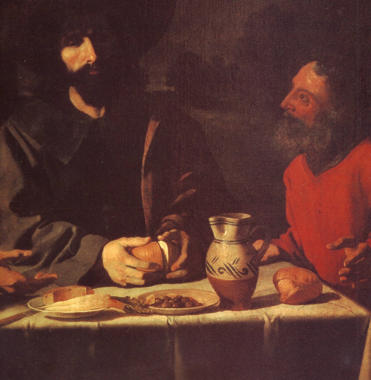 Večeře v Emauzích od Francisco de Zurbaran