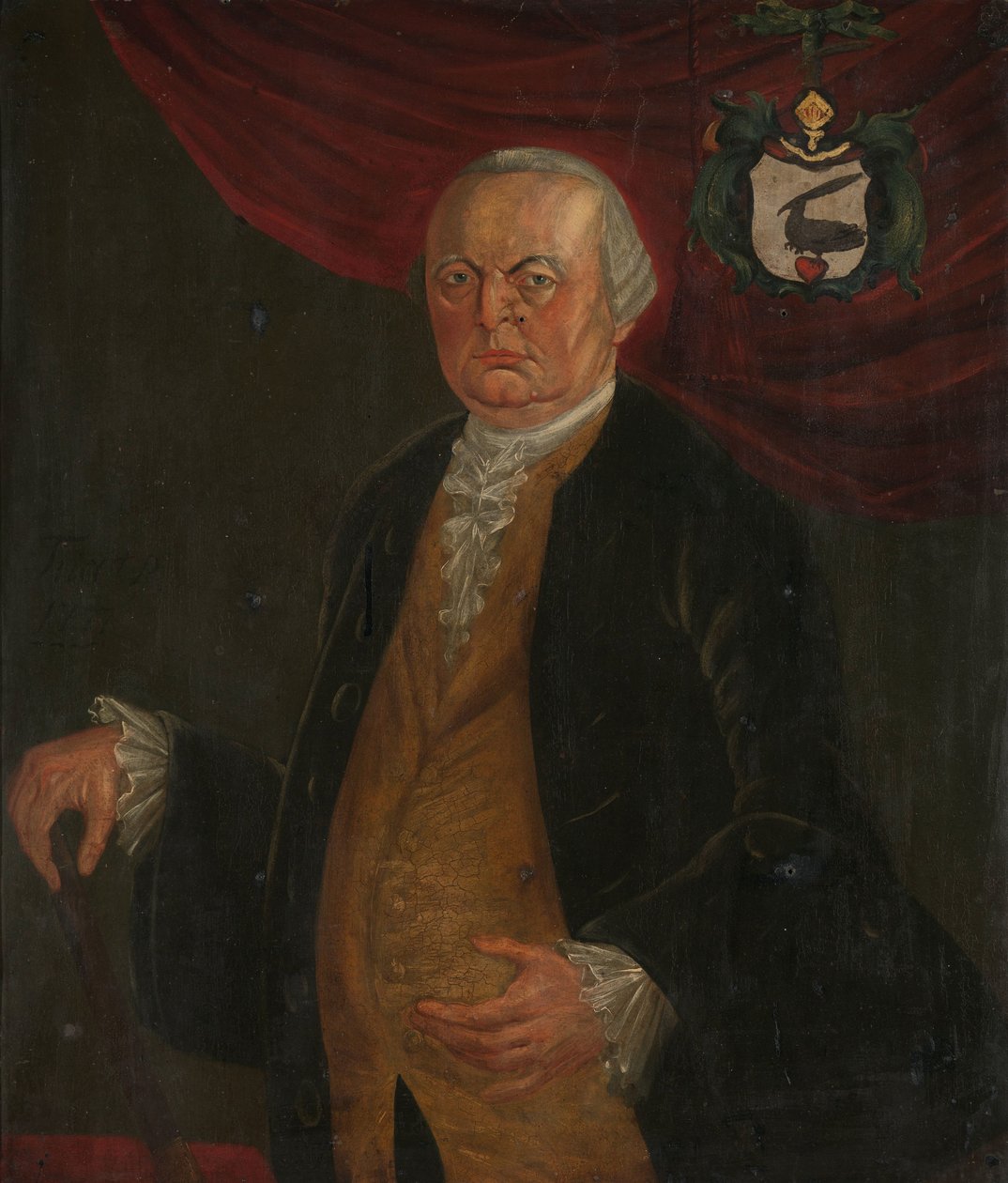 Portrét Reiniera de Klerka, generálního guvernéra Nizozemské Východoindické společnosti od Franciscus Josephus Fricot (attributed to)