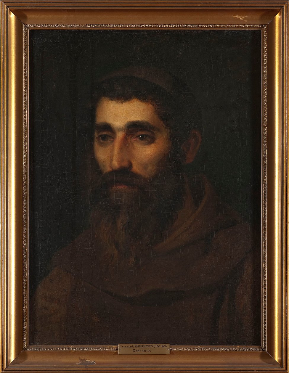 Portrét mnicha od Franciszek Smuglewicz