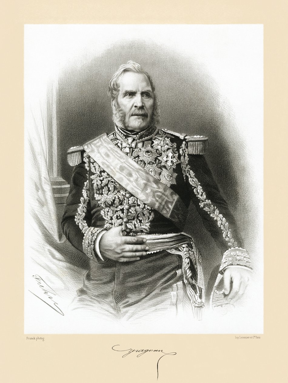 Bernard Pierre Magnan, 1865-66 od Franck
