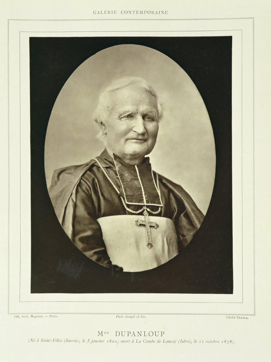 Felix Antoine Philibert Dupanloup (1802-78), z 