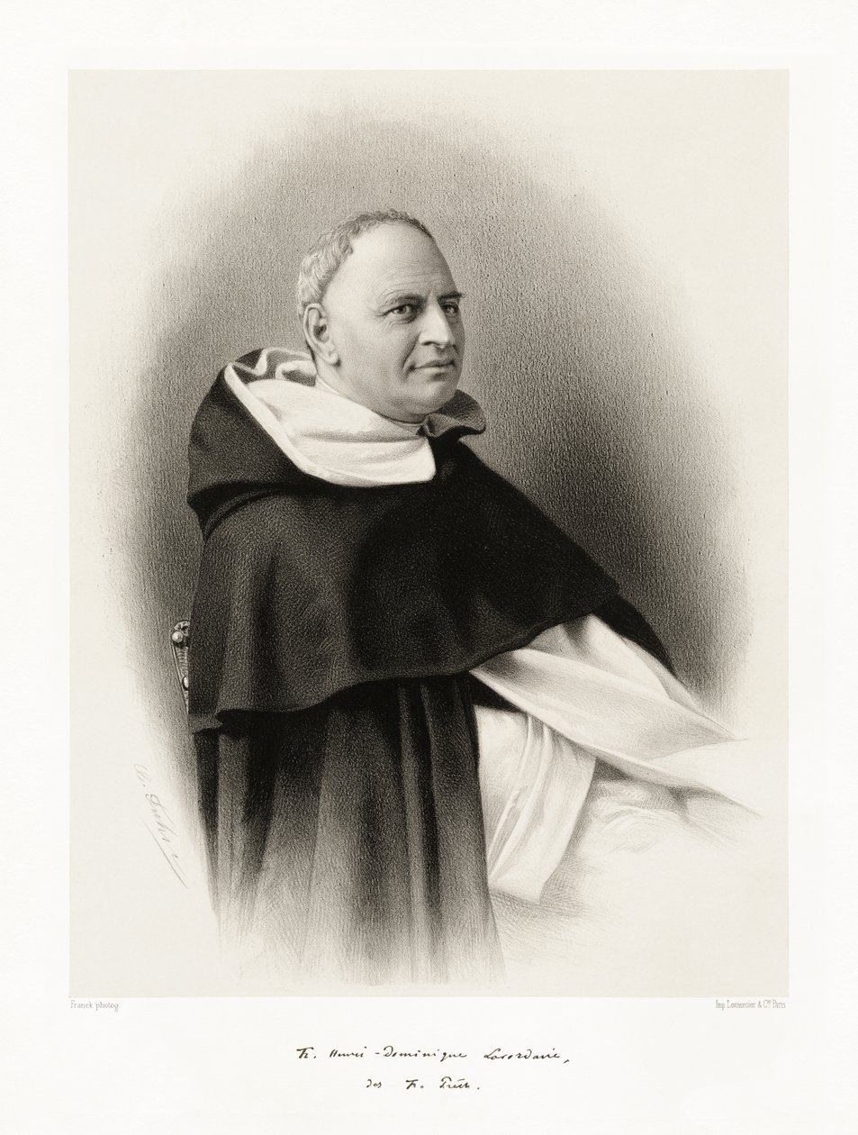 Jean Baptiste Henri Dominique Lacordaire, 1865-66 od Franck
