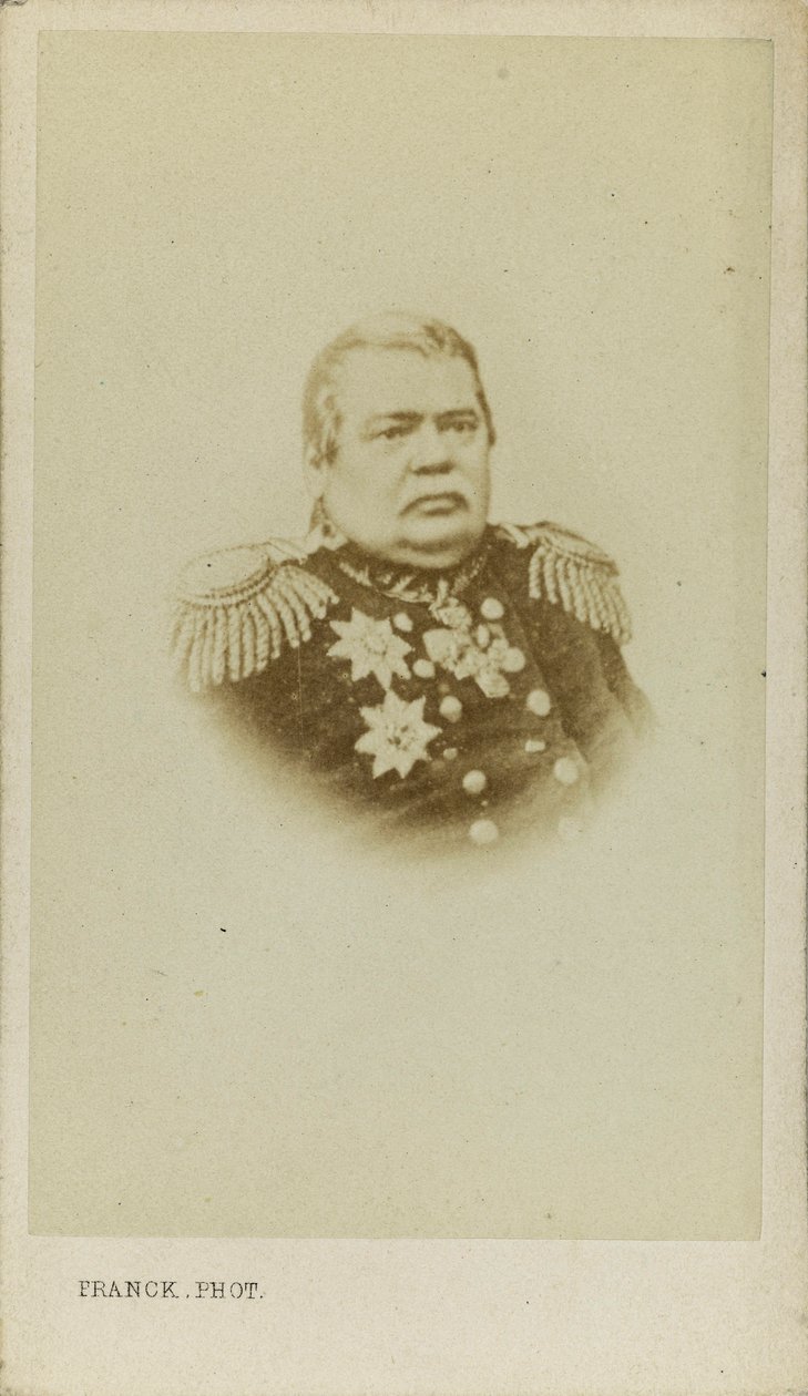 Portrét hraběte Nikolaje Muravyova-Amurského 1809-1881, cca 1865. od Franck
