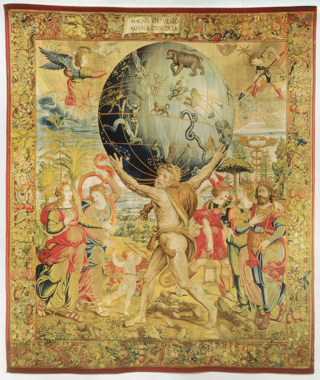 Hercules zahajuje olympijské hry, c.1450-75 (tapisérie) od Franco Burgundian