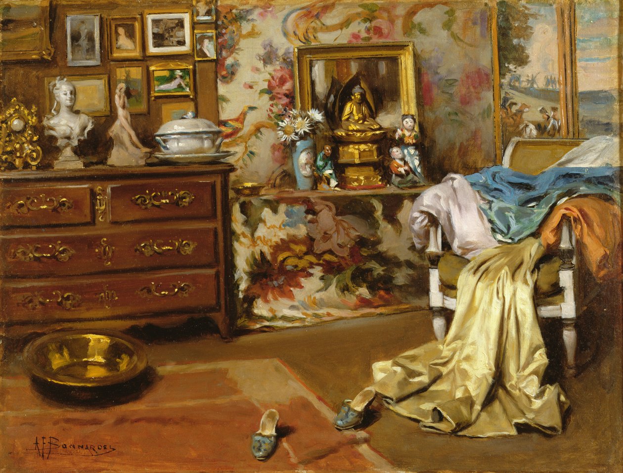 Ložnice od Francois Alexandre Bonnardel