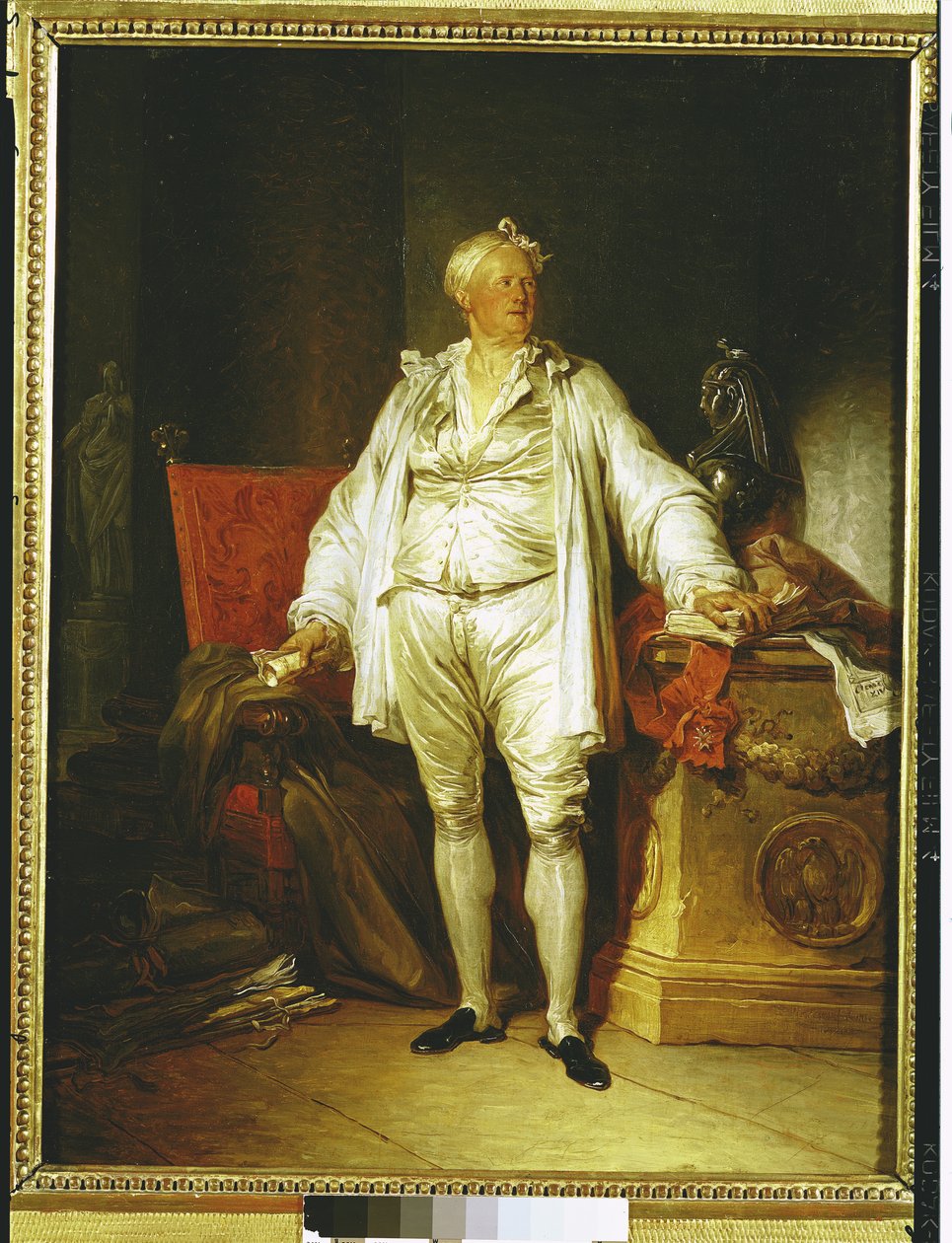 Portrét pana Bergereta de Grancourt (1715-85) 1774 od François André Vincent