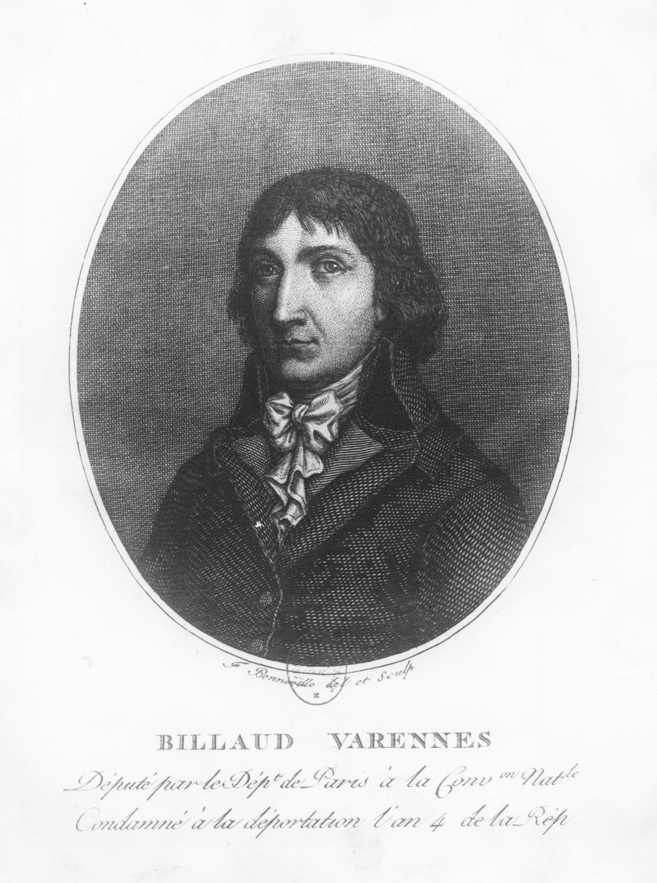 Jacques Nicolas Billaud-Varenne od Francois Bonneville