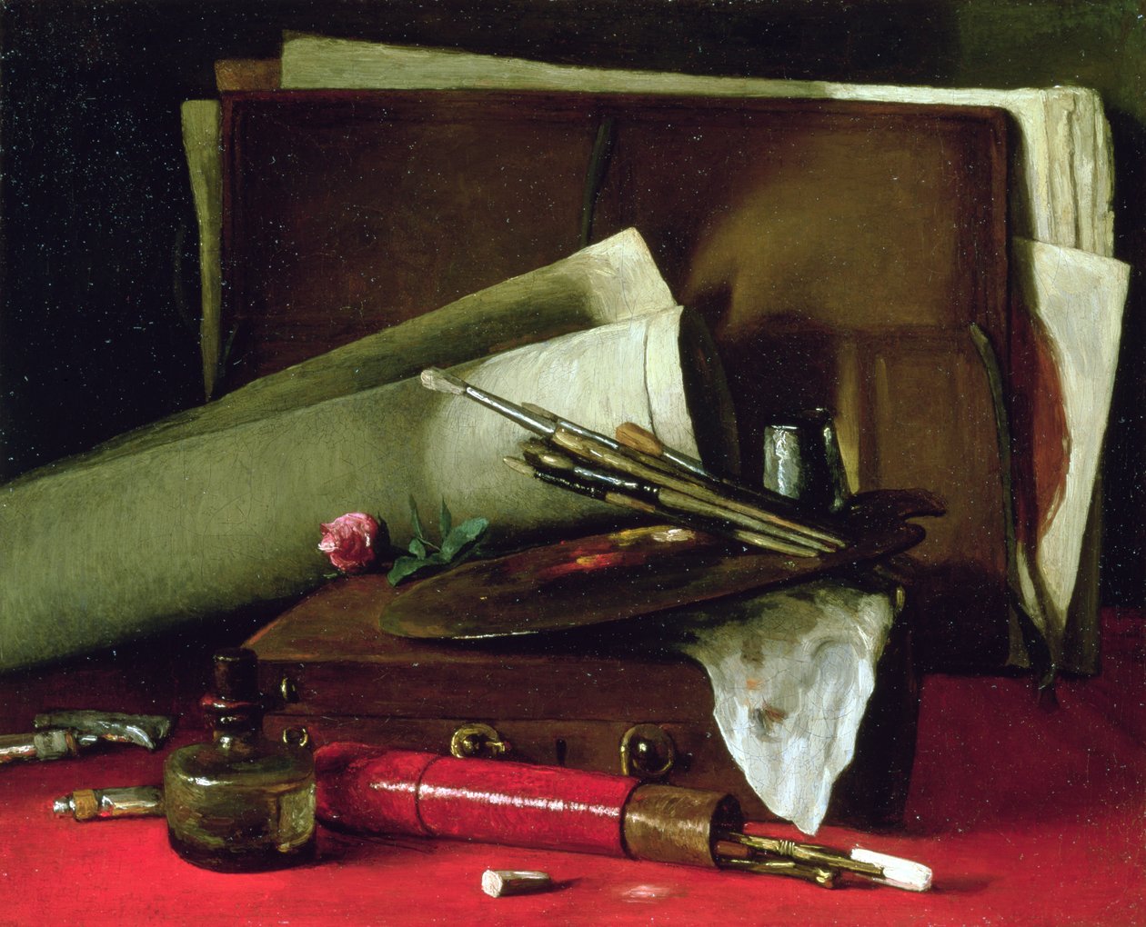 Atributy malby od François Bonvin