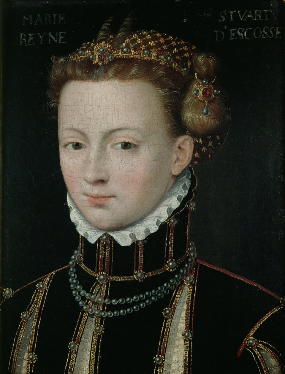 Marie Stuartovna (1542-87) od François Clouet