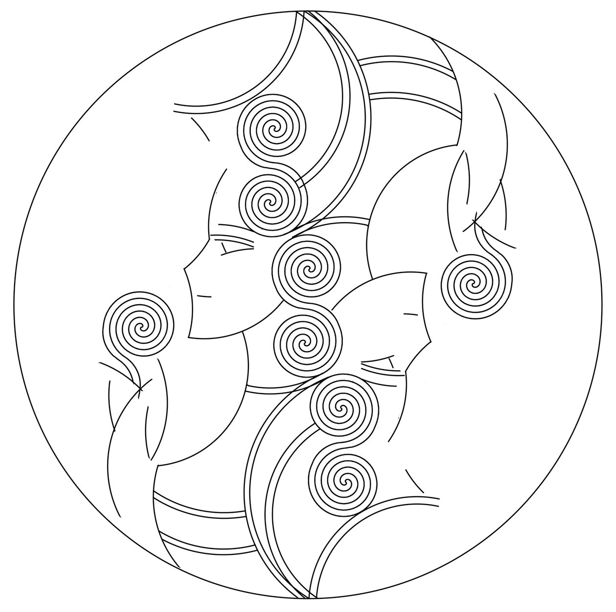 Queen, 2015, (digitální malba) od Francois Domain