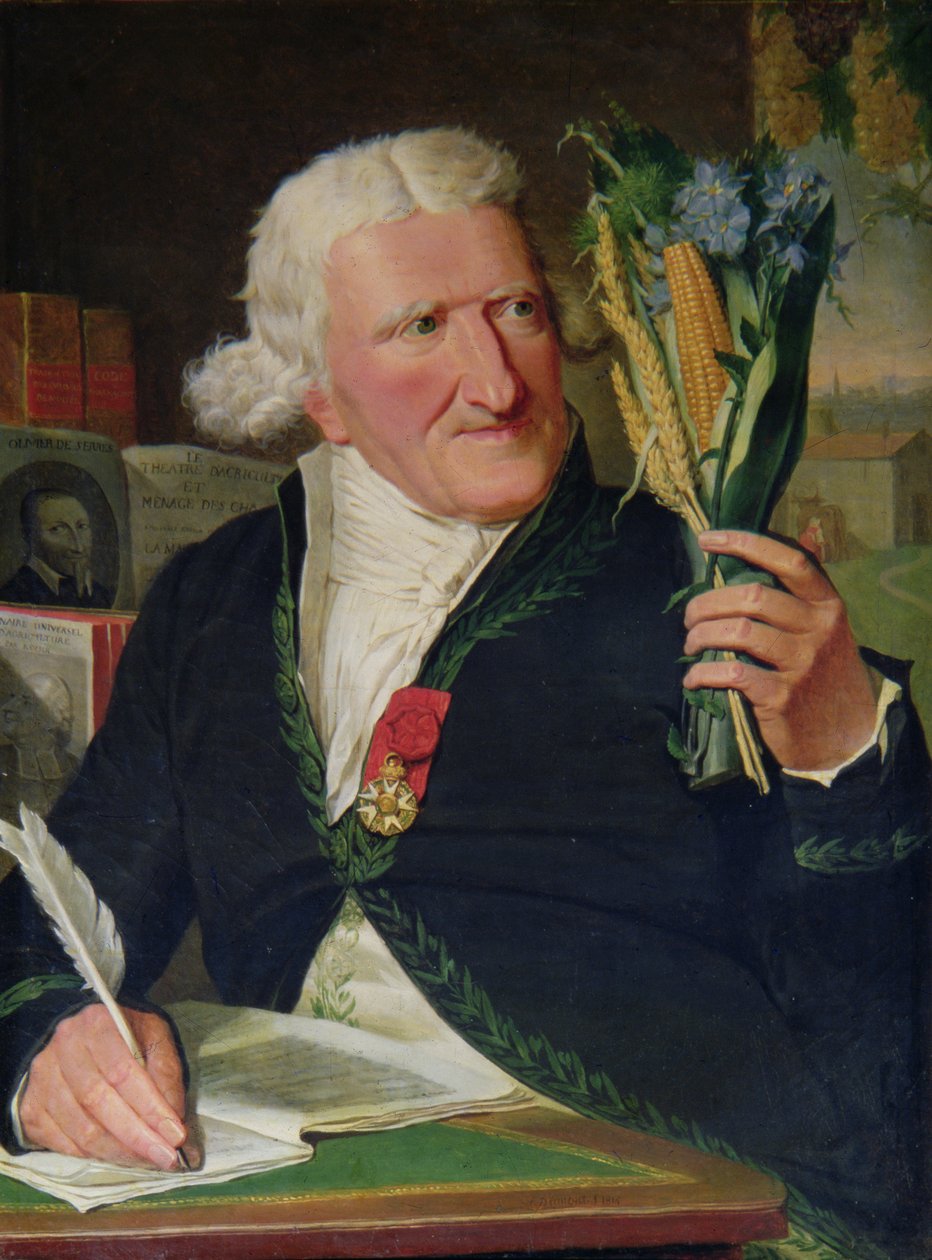 Portrét Antoina Augustina Parmentiera (1737-1813) od Francois Dumont