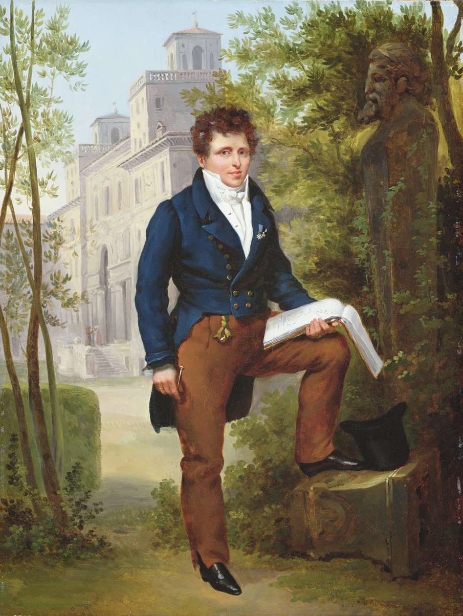 Portrét Nicolase-Pierra Tioliera, kolem roku 1817 (pár viz 282838) od Francois Edouard Picot