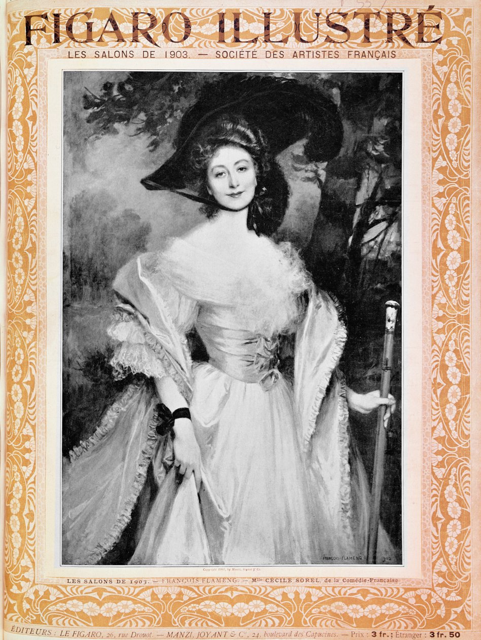 Cecile Sorel (1873-1966) přední obálka 