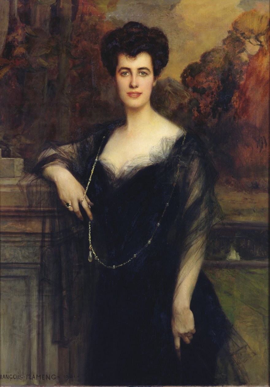 Madame Faure, 1901 od Francois Flameng