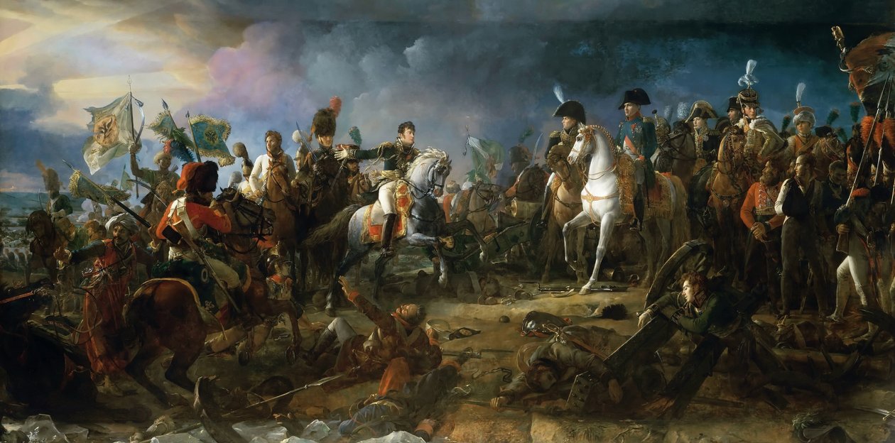 Bitva u Slavkova od Baron François Pascal Simon Gérard
