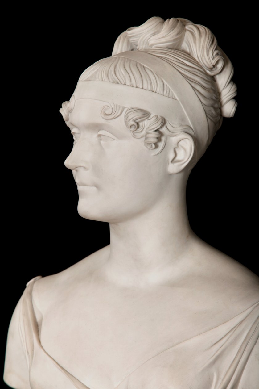 Busta císařovny Josefíny (sušenka Sevres) (detail) (viz také 698746) od Francois Joseph Bosio