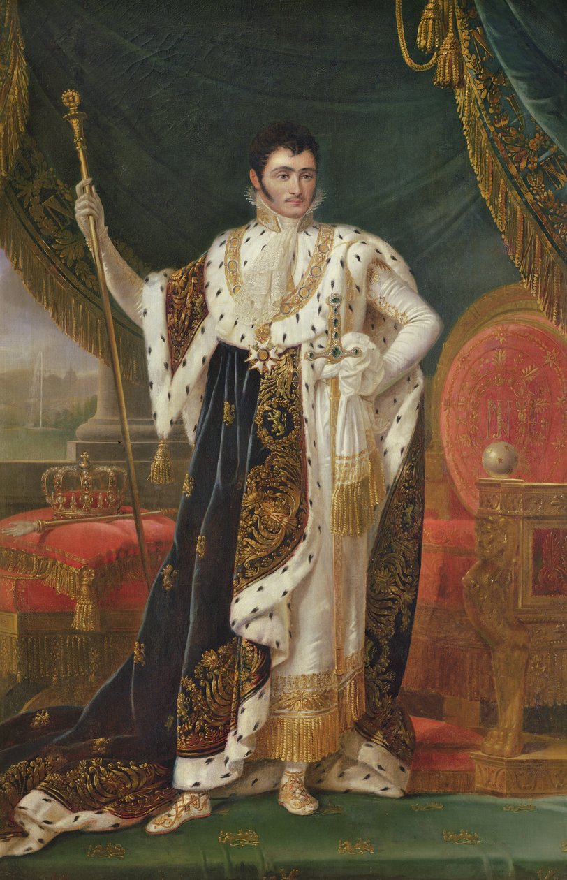 Portrét vestfálského krále Jeronýma Bonaparta (1784-1860) od Francois Josephe Kinson