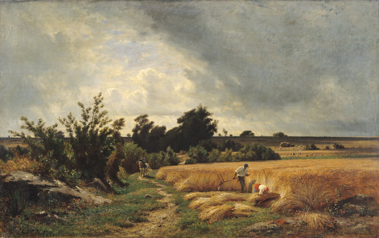 Ormessonova plošina - Cesta kukuřicí od Francois Louis Francais