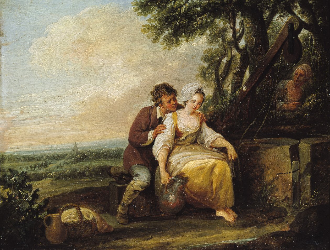 Scéna Galante, 1774 od Francois Louis Joseph Watteau
