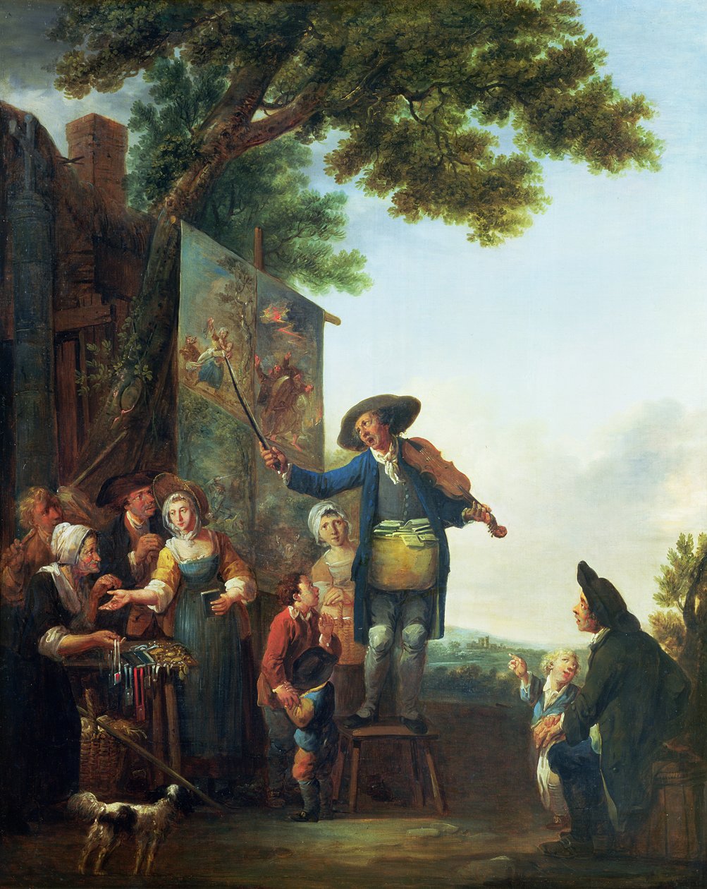 Houslista od Francois Louis Joseph Watteau