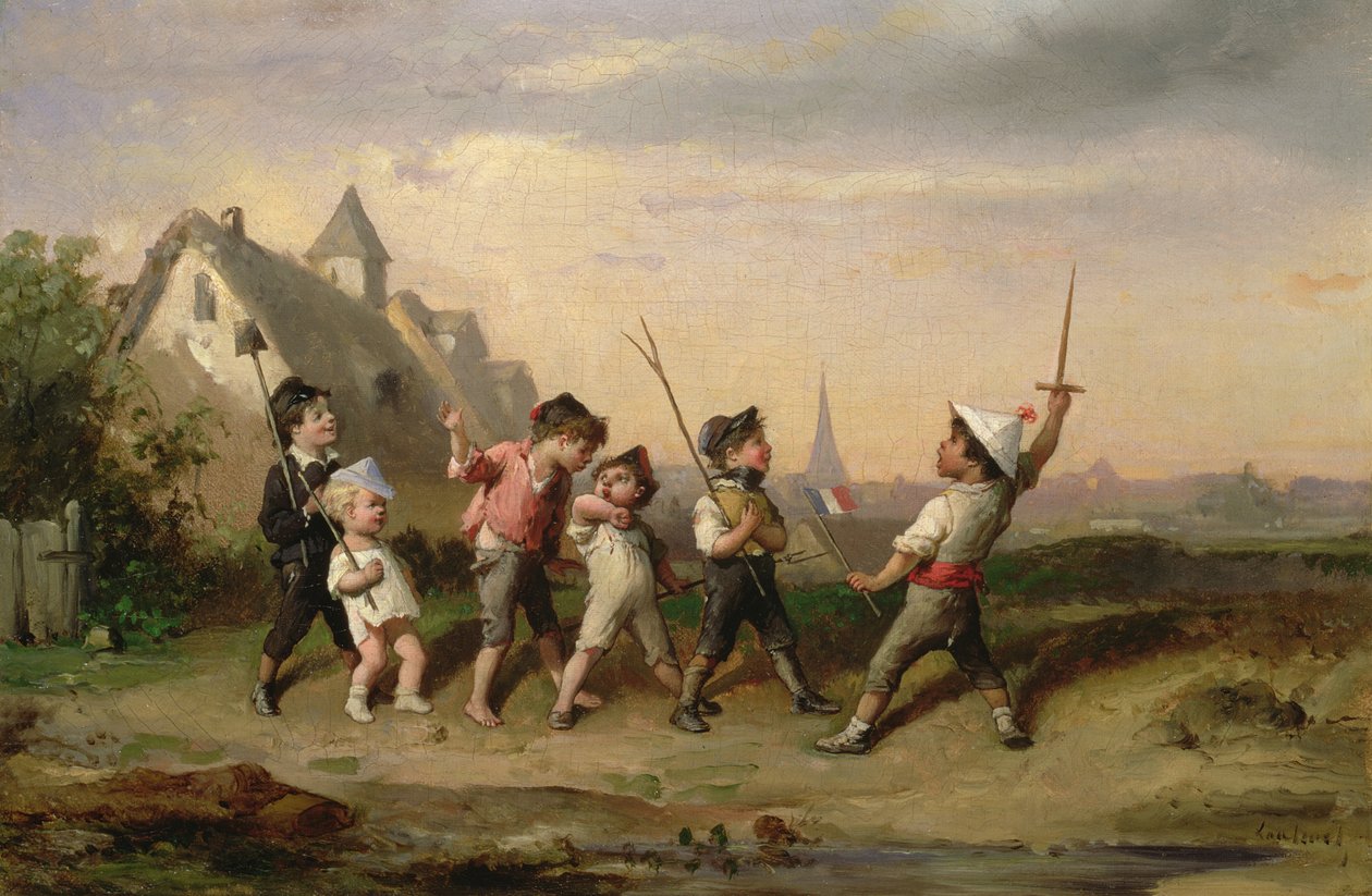 The New Recruits, 19. století od Francois Louis Lenfant