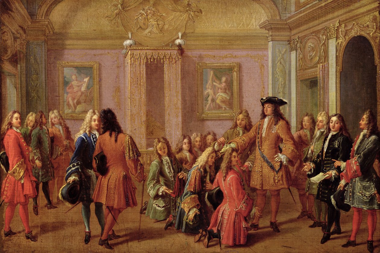 První povýšení na řád svatého Ludvíka, 10. května 1693 od Francois Marot