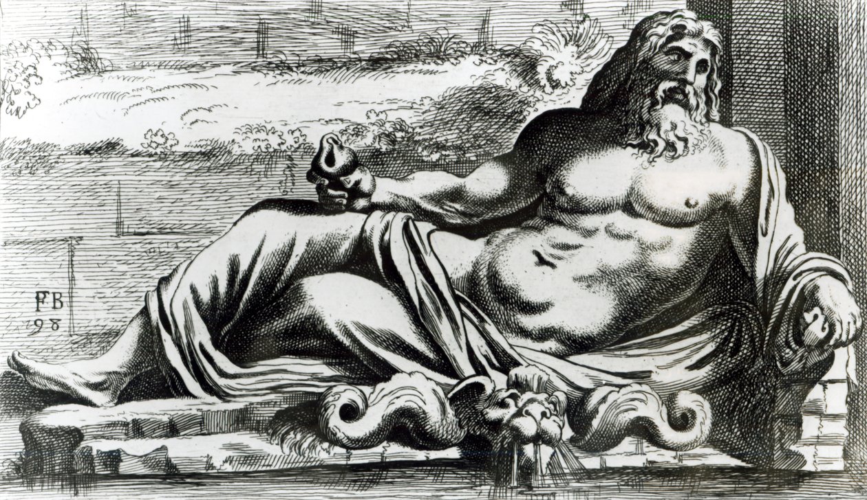 Neptun, kolem roku 1653 od Francois Perrier