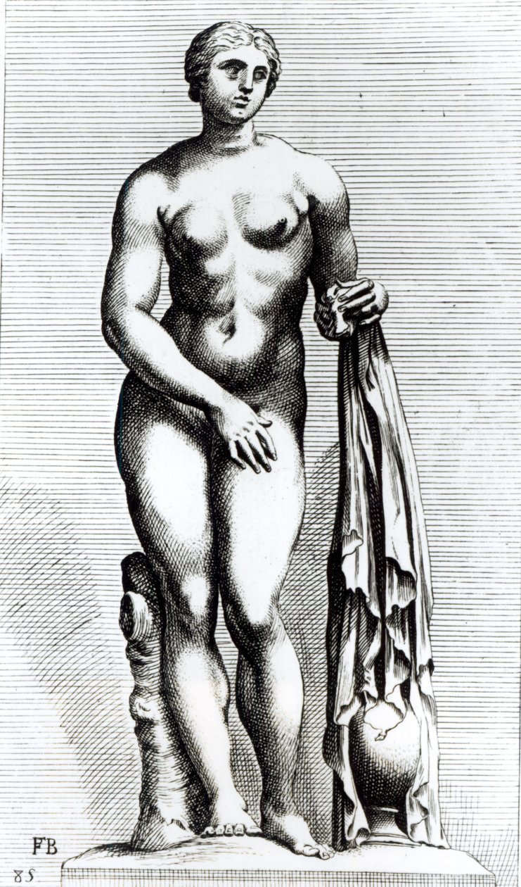 Venuše vycházející z lázně, kolem roku 1653 od Francois Perrier