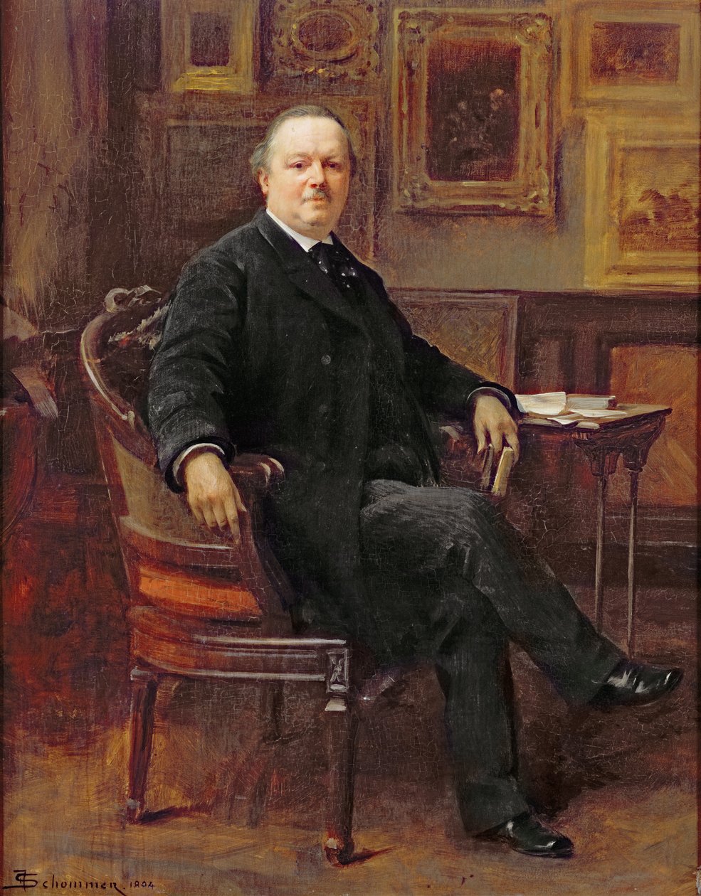 Jean-Baptiste Foucart (1823-98) 1894 od Francois Schommer