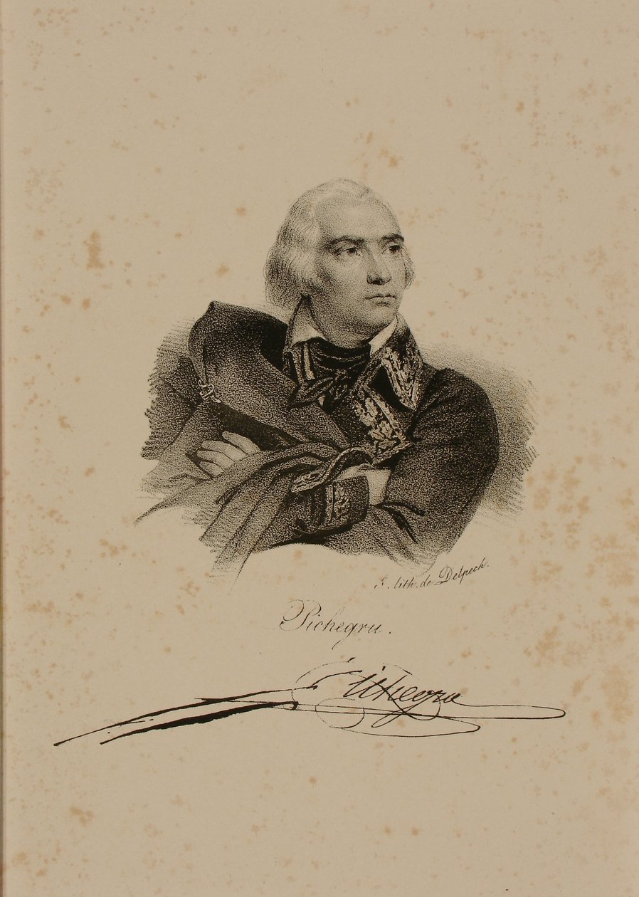 Generál Charles Pichegru (1761-1804) od Francois Seraphin Delpech