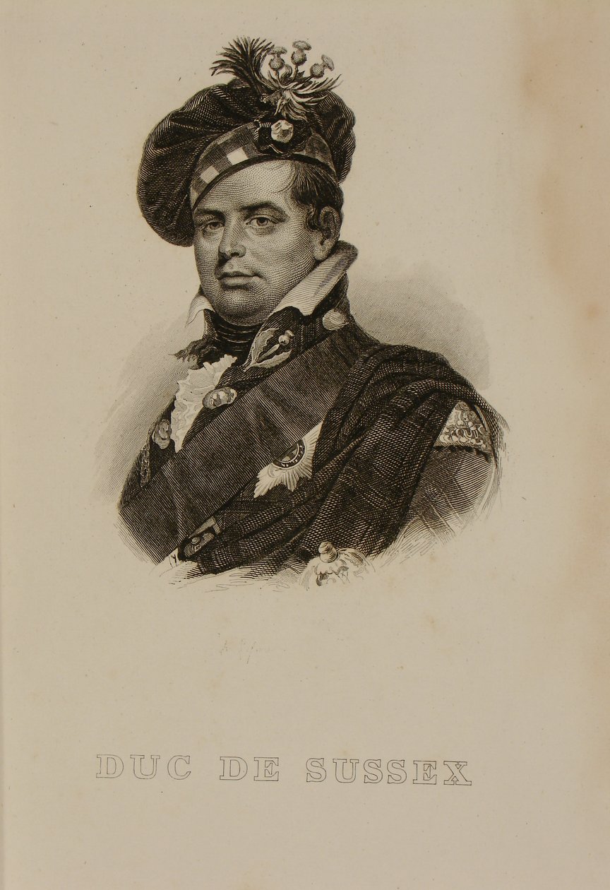 Portrét Augusta, vévody ze Sussexu od Francois Seraphin Delpech