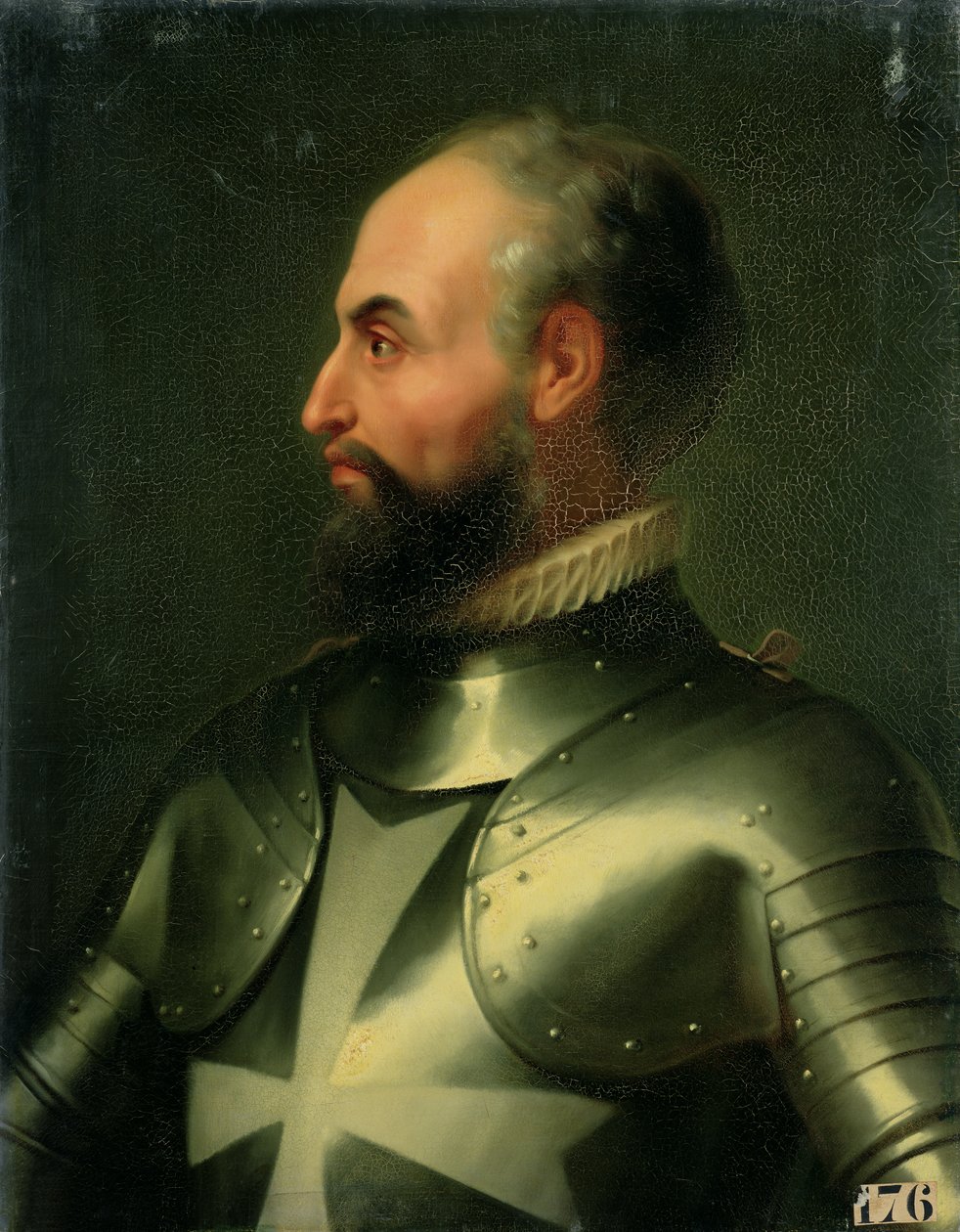 Jean de la Valette (1494-1568) velmistr řádu maltézských rytířů od Francois Xavier Dupre