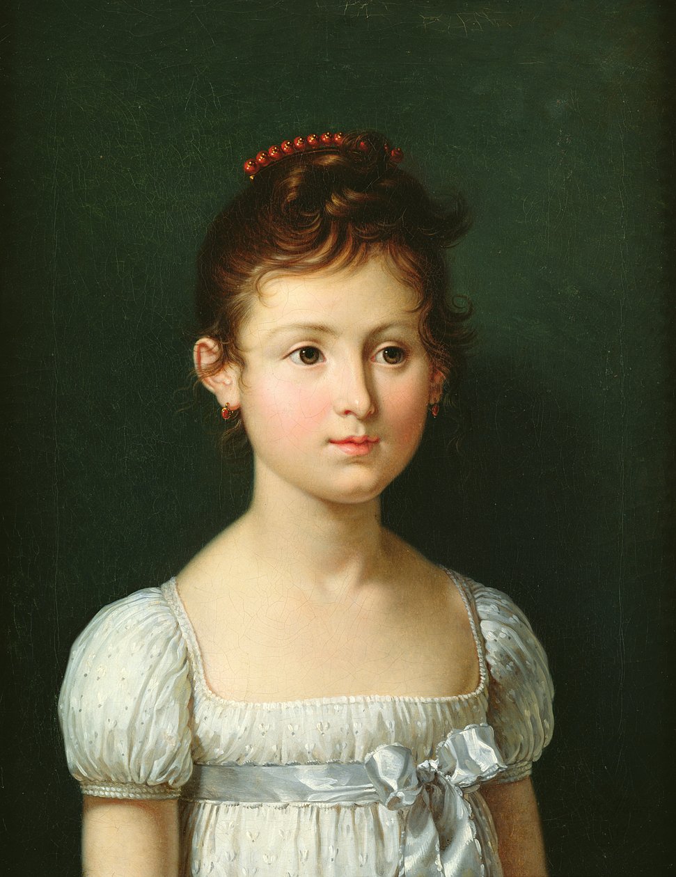 Portrét Napoleone Baciocchi (1806-69) 1812 od Francois Xavier Fabre