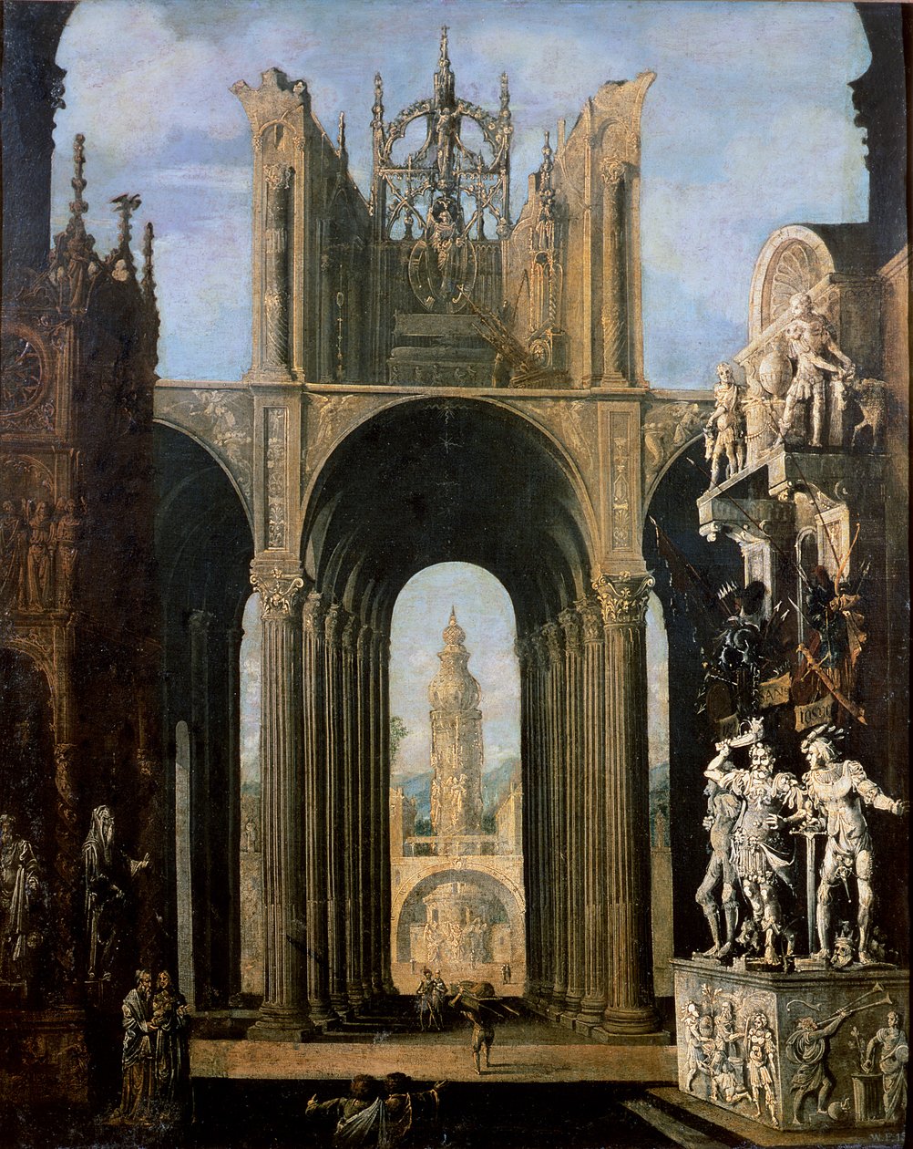 Architektonická fantazie od Francois de Nome