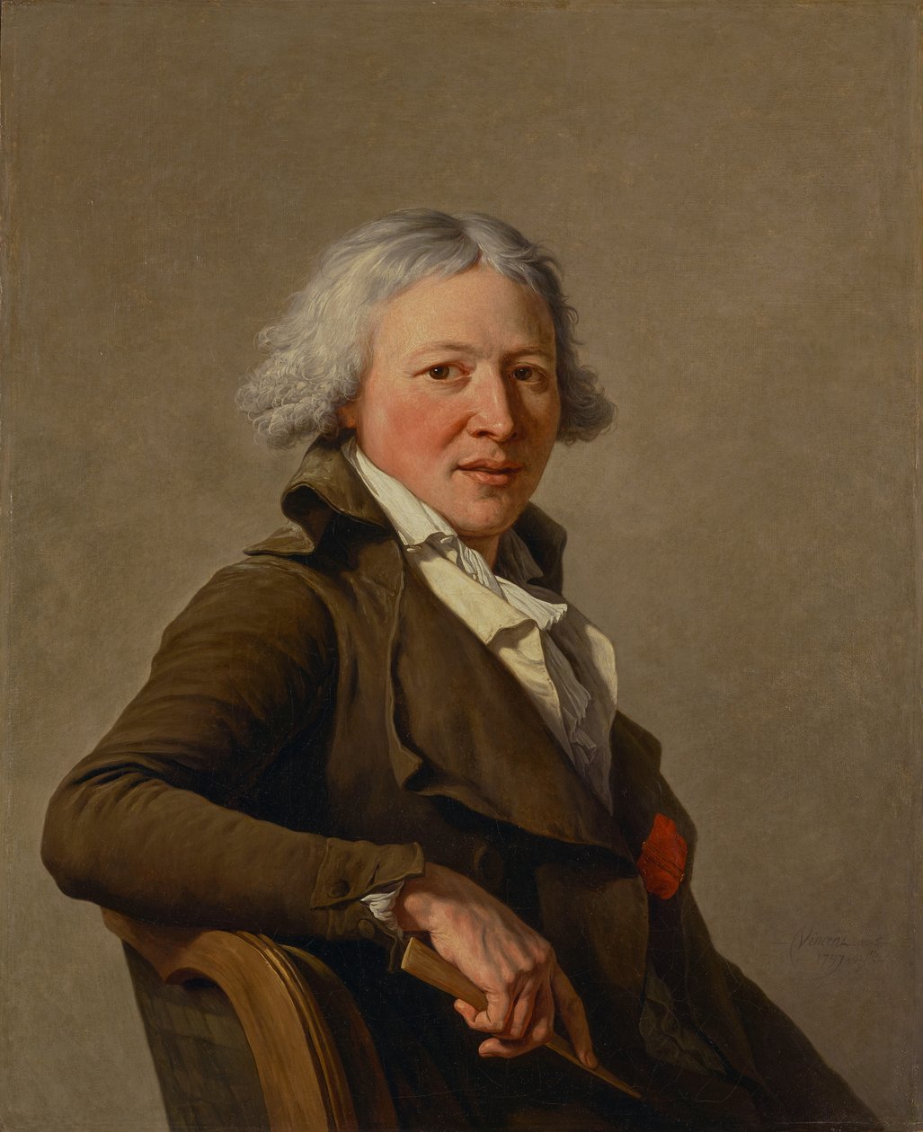 Portrét sochaře Rolanda od François-André Vincent