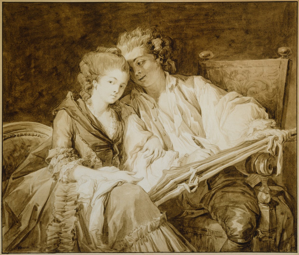 Hodina kreslení od François-André Vincent