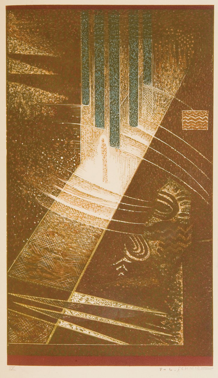 Ilustrace z „Knihy pravdy řeči“ od Jean-Claude Mardruse od Francois Louis Schmied