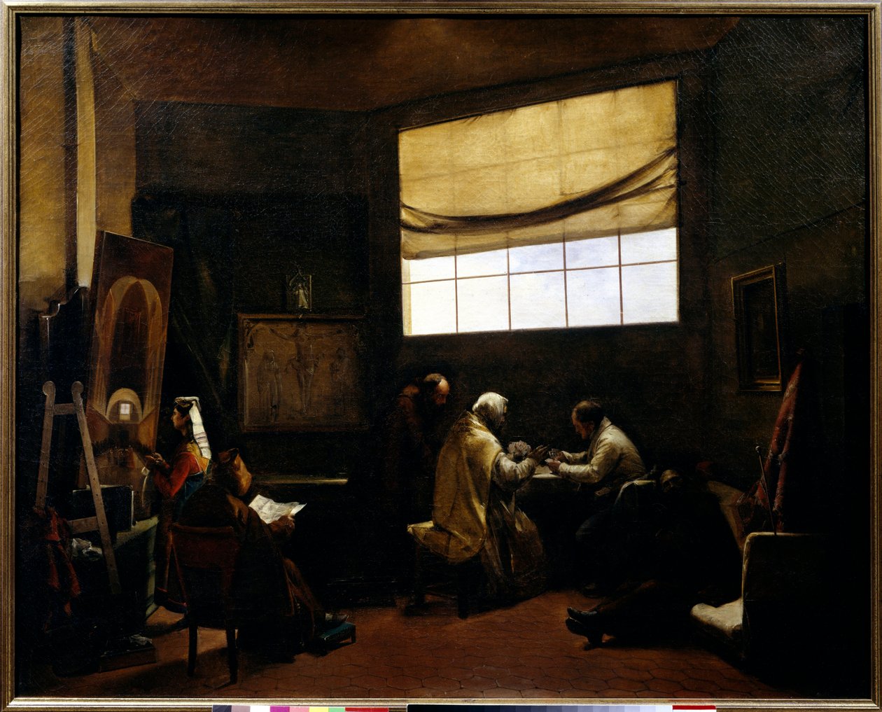 Malířský ateliér. Obraz Francoise Mariuse Graneta od Francois Marius Granet